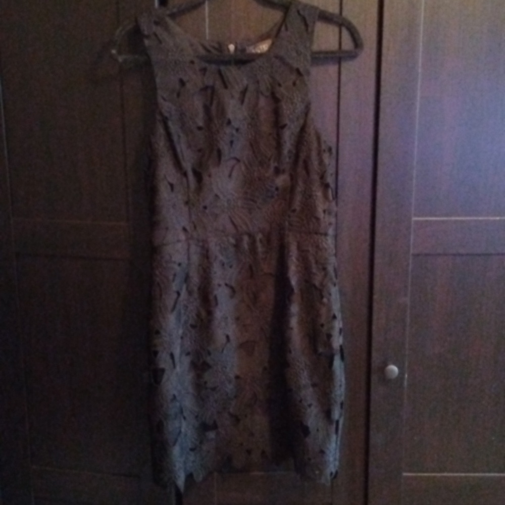 ASTR Elegant Black Lace Dress - M/L - Picture 3 of 3